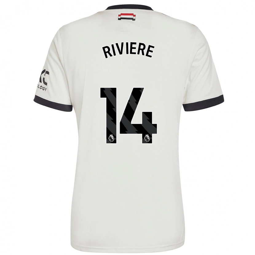 Danxen Heren Jayde Riviere #14 Gebroken Wit Thuisshirt Derde Tenue 2024/25 T-Shirt