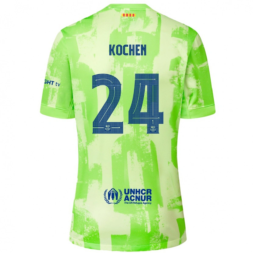 Danxen Heren Diego Kochen #24 Limoen Thuisshirt Derde Tenue 2024/25 T-Shirt