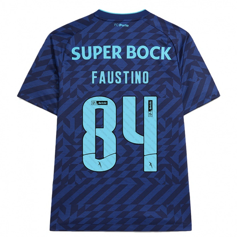 Danxen Heren Levi Faustino #84 Marineblauw Thuisshirt Derde Tenue 2024/25 T-Shirt