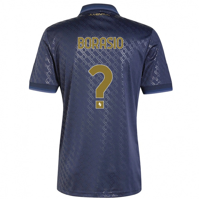 Danxen Heren Benit Borasio #0 Marineblauw Thuisshirt Derde Tenue 2024/25 T-Shirt