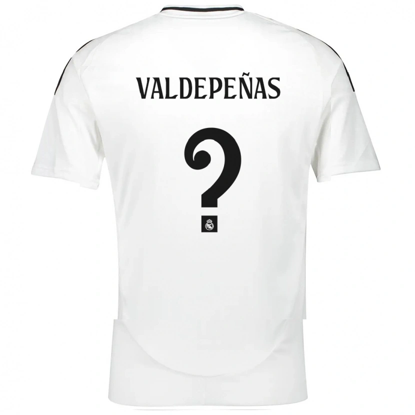 Danxen Dames Víctor Valdepeñas #0 Wit Thuisshirt Thuistenue 2024/25 T-Shirt