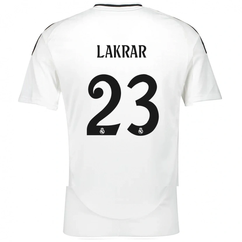 Danxen Dames Maëlle Lakrar #23 Wit Thuisshirt Thuistenue 2024/25 T-Shirt