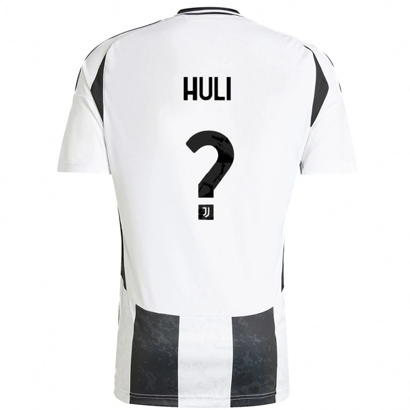 Danxen Dames Raffaele Huli #0 Wit Zwart Thuisshirt Thuistenue 2024/25 T-Shirt