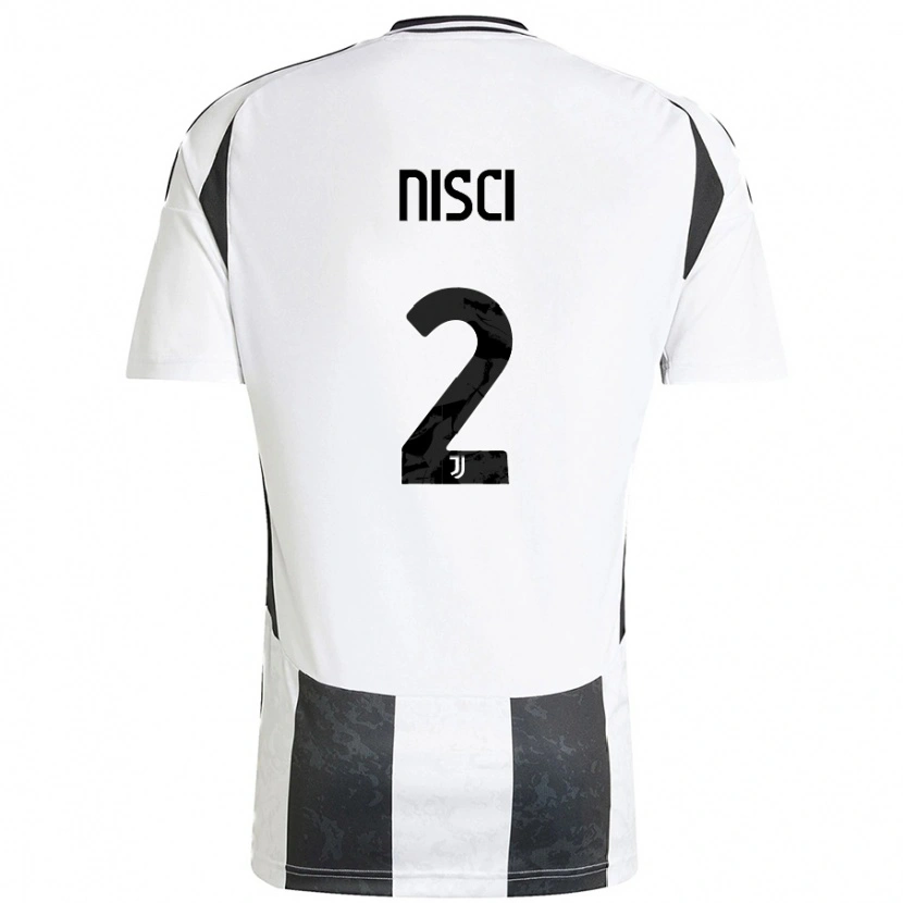 Danxen Dames Alessandro Nisci #2 Wit Zwart Thuisshirt Thuistenue 2024/25 T-Shirt