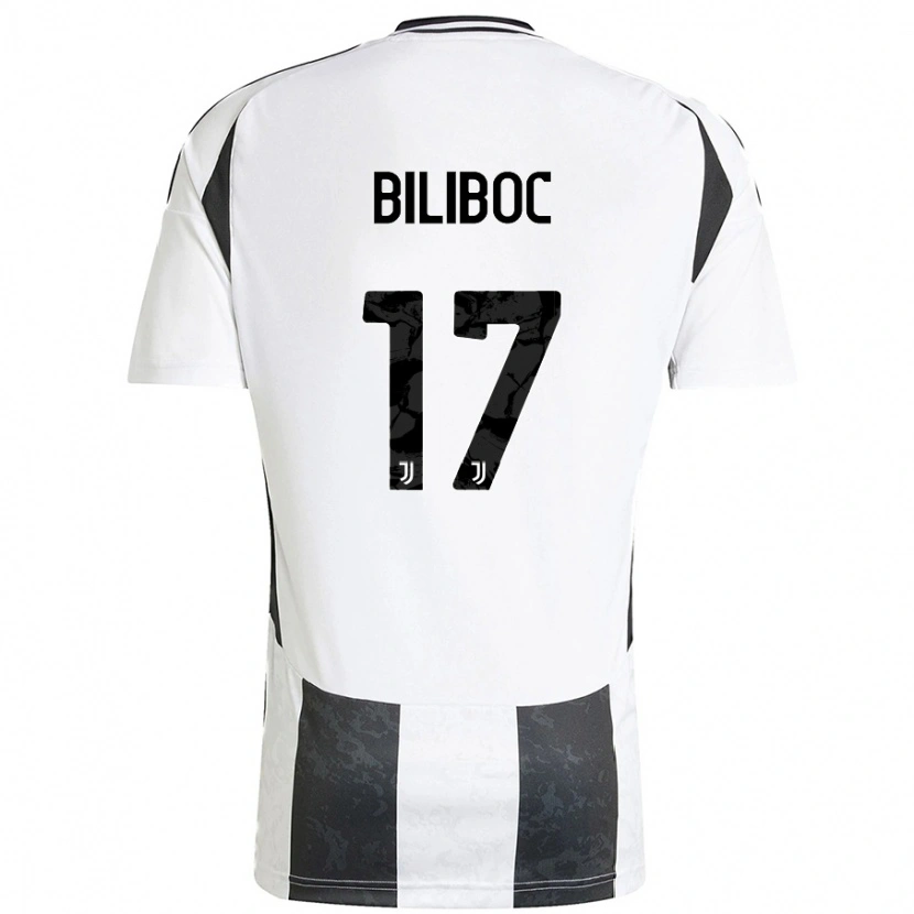 Danxen Dames Lorenzo Biliboc #17 Wit Zwart Thuisshirt Thuistenue 2024/25 T-Shirt
