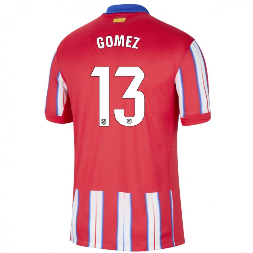 Danxen Dames Christian Gomez #13 Rood Wit Blauw Thuisshirt Thuistenue 2024/25 T-Shirt