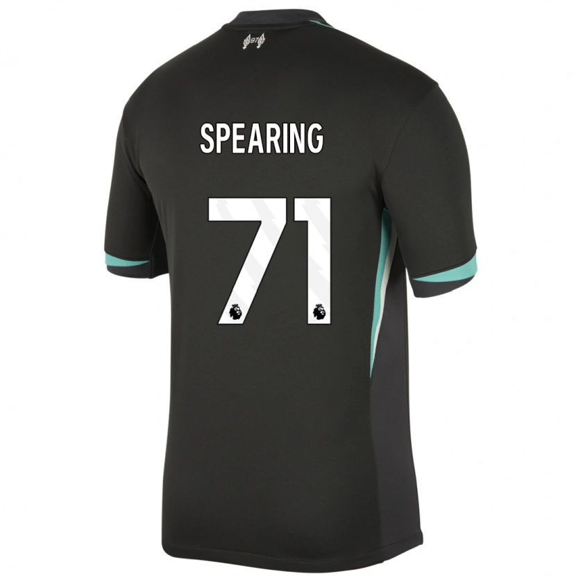 Danxen Dames Jay Spearing #71 Zwart Antraciet Wit Uitshirt Uittenue 2024/25 T-Shirt
