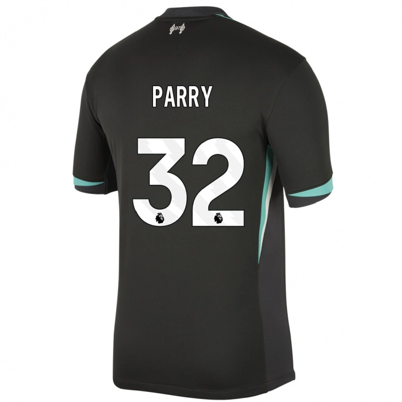 Danxen Dames Lucy Parry #32 Zwart Antraciet Wit Uitshirt Uittenue 2024/25 T-Shirt