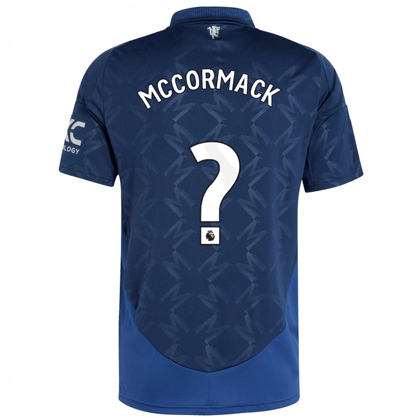 Danxen Dames Rafe Mccormack #0 Indigo Uitshirt Uittenue 2024/25 T-Shirt