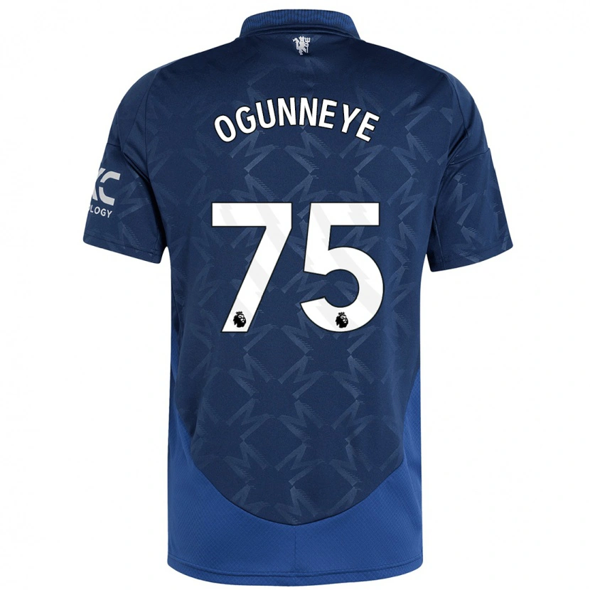 Danxen Dames Habeeb Ogunneye #75 Indigo Uitshirt Uittenue 2024/25 T-Shirt
