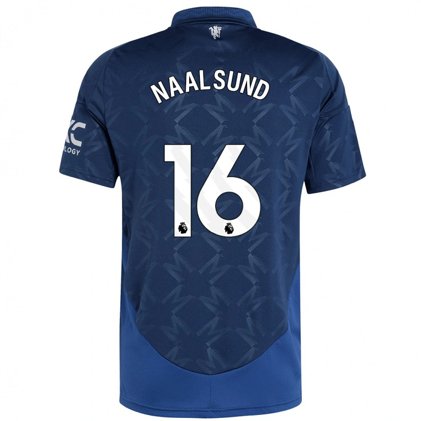 Danxen Dames Lisa Naalsund #16 Indigo Uitshirt Uittenue 2024/25 T-Shirt
