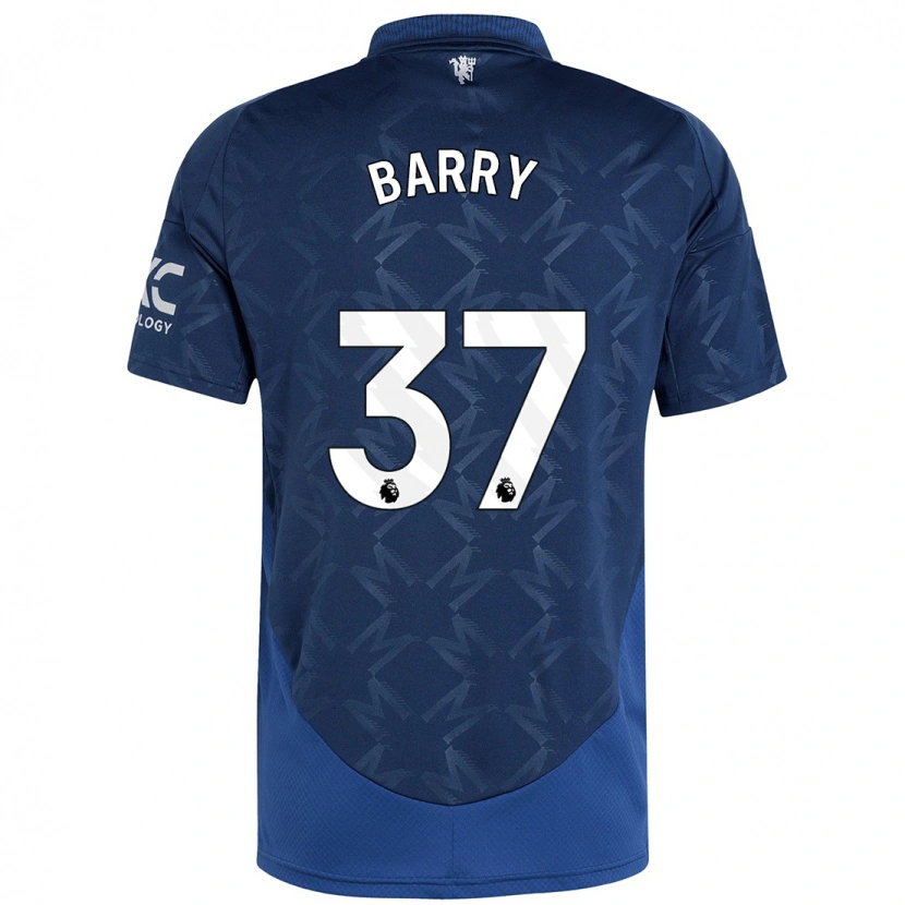 Danxen Dames Keira Barry #37 Indigo Uitshirt Uittenue 2024/25 T-Shirt