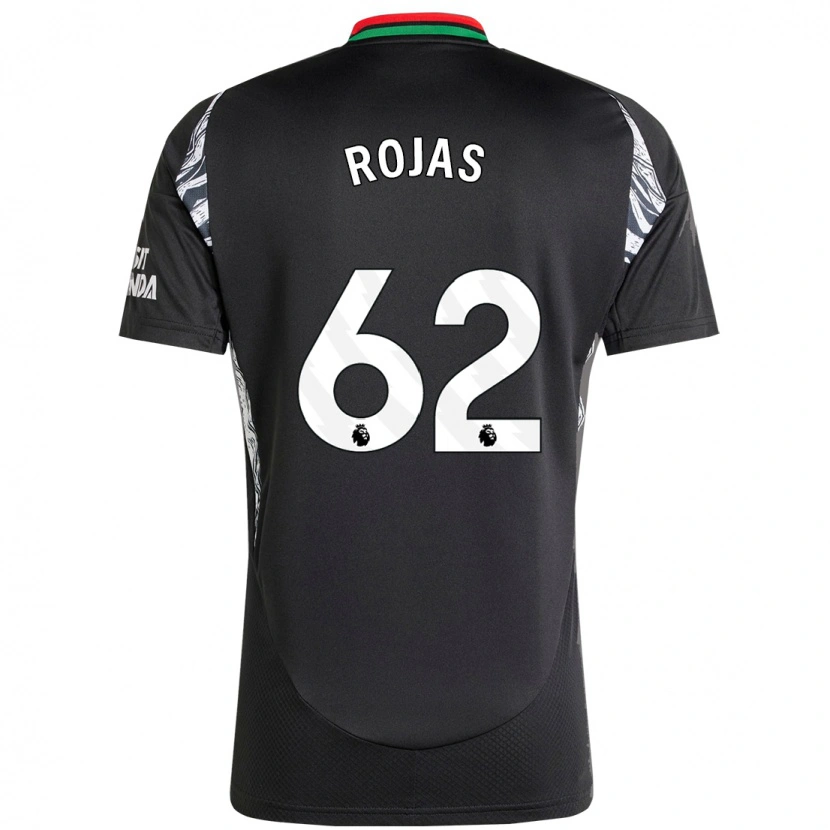 Danxen Dames Alexei Rojas #62 Zwart Uitshirt Uittenue 2024/25 T-Shirt