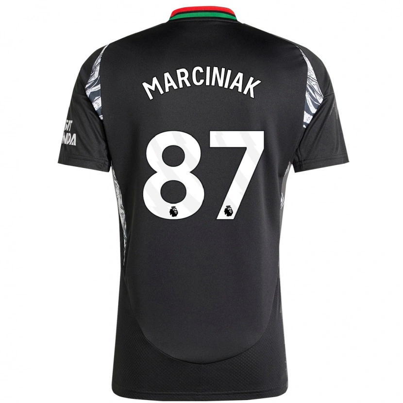 Danxen Dames Alex Marciniak #87 Zwart Uitshirt Uittenue 2024/25 T-Shirt