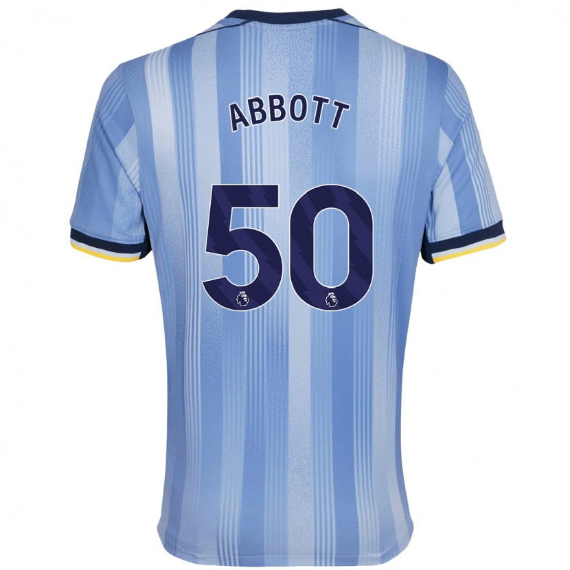 Danxen Dames George Abbott #50 Lichtblauw Uitshirt Uittenue 2024/25 T-Shirt