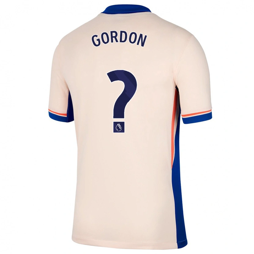 Danxen Dames Sol Gordon #0 Lichtbeige Uitshirt Uittenue 2024/25 T-Shirt