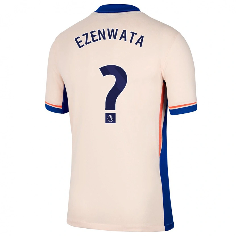 Danxen Dames Chizaram Ezenwata #0 Lichtbeige Uitshirt Uittenue 2024/25 T-Shirt