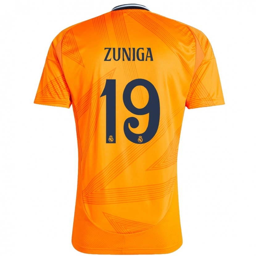 Danxen Dames Loren Zúñiga #19 Oranje Uitshirt Uittenue 2024/25 T-Shirt