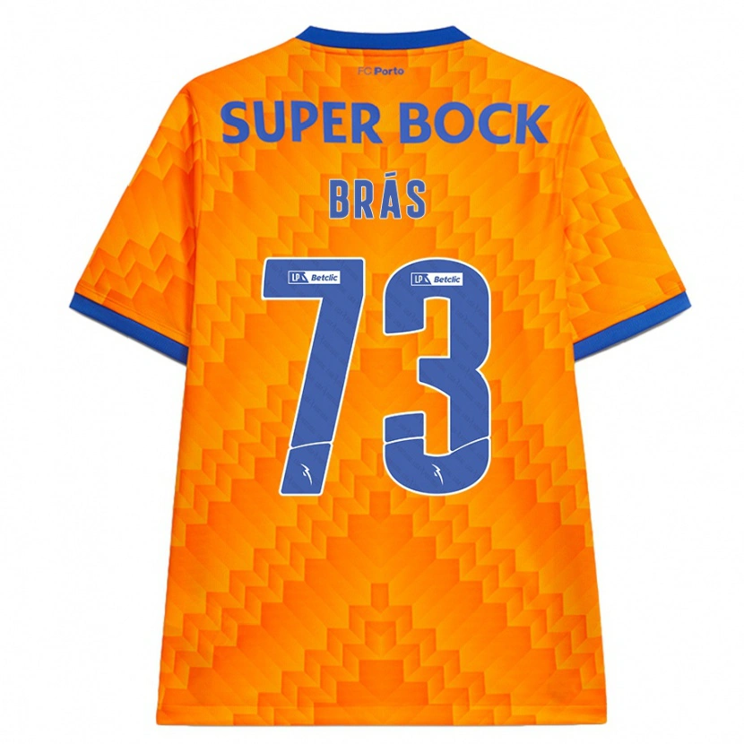Danxen Dames Gabi Brás #73 Oranje Uitshirt Uittenue 2024/25 T-Shirt