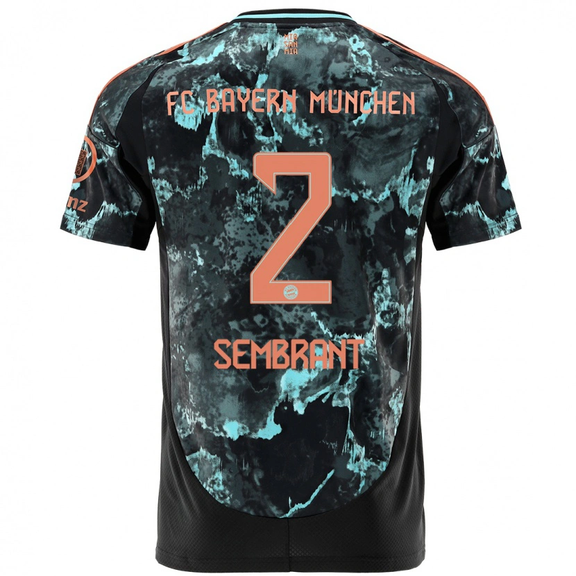 Danxen Dames Linda Sembrant #2 Zwart Uitshirt Uittenue 2024/25 T-Shirt