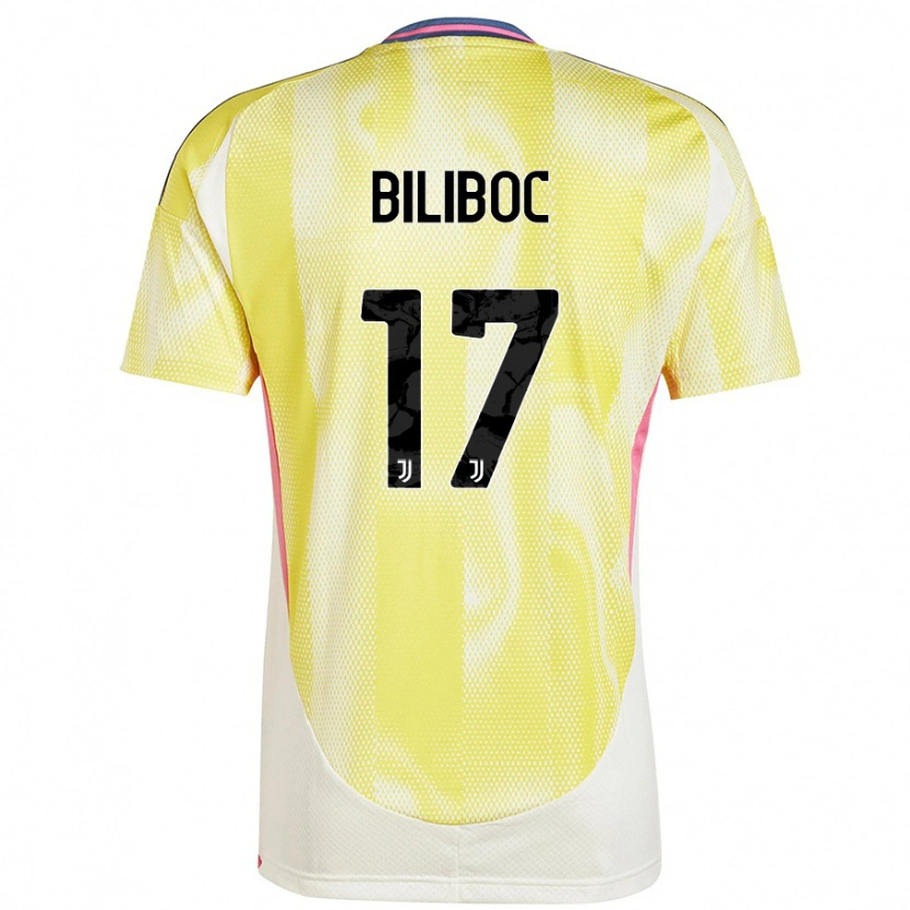 Danxen Dames Lorenzo Biliboc #17 Zonnig Geel Uitshirt Uittenue 2024/25 T-Shirt