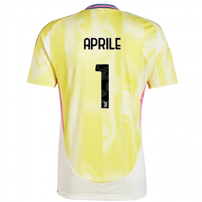 Danxen Dames Roberta Aprile #1 Zonnig Geel Uitshirt Uittenue 2024/25 T-Shirt