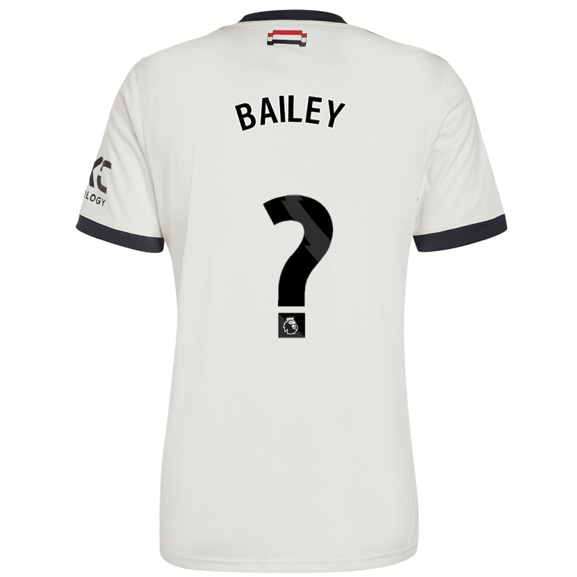 Danxen Dames James Bailey #0 Gebroken Wit Thuisshirt Derde Tenue 2024/25 T-Shirt