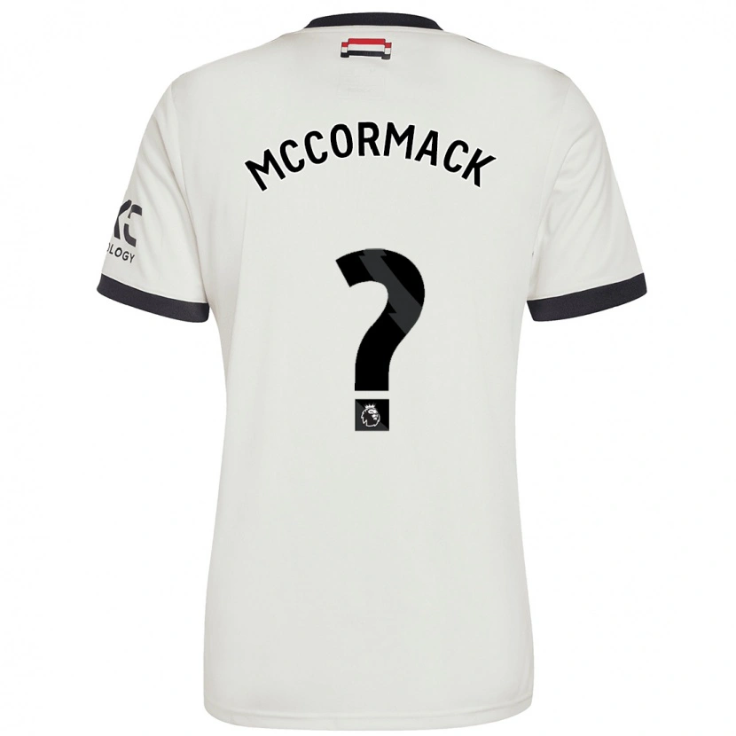 Danxen Dames Rafe Mccormack #0 Gebroken Wit Thuisshirt Derde Tenue 2024/25 T-Shirt