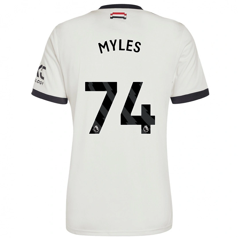 Danxen Dames Tom Myles #74 Gebroken Wit Thuisshirt Derde Tenue 2024/25 T-Shirt