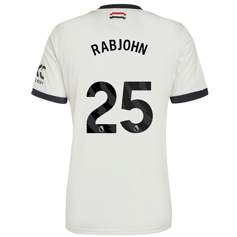 Danxen Dames Evie Rabjohn #25 Gebroken Wit Thuisshirt Derde Tenue 2024/25 T-Shirt