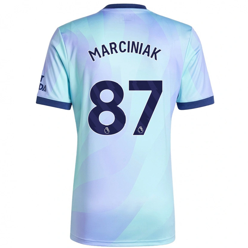 Danxen Dames Alex Marciniak #87 Aqua Thuisshirt Derde Tenue 2024/25 T-Shirt