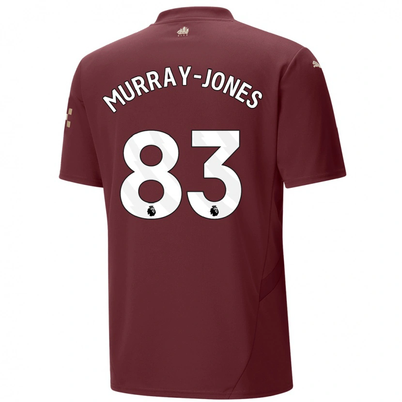 Danxen Dames George Murray-Jones #83 Kastanjebruin Thuisshirt Derde Tenue 2024/25 T-Shirt