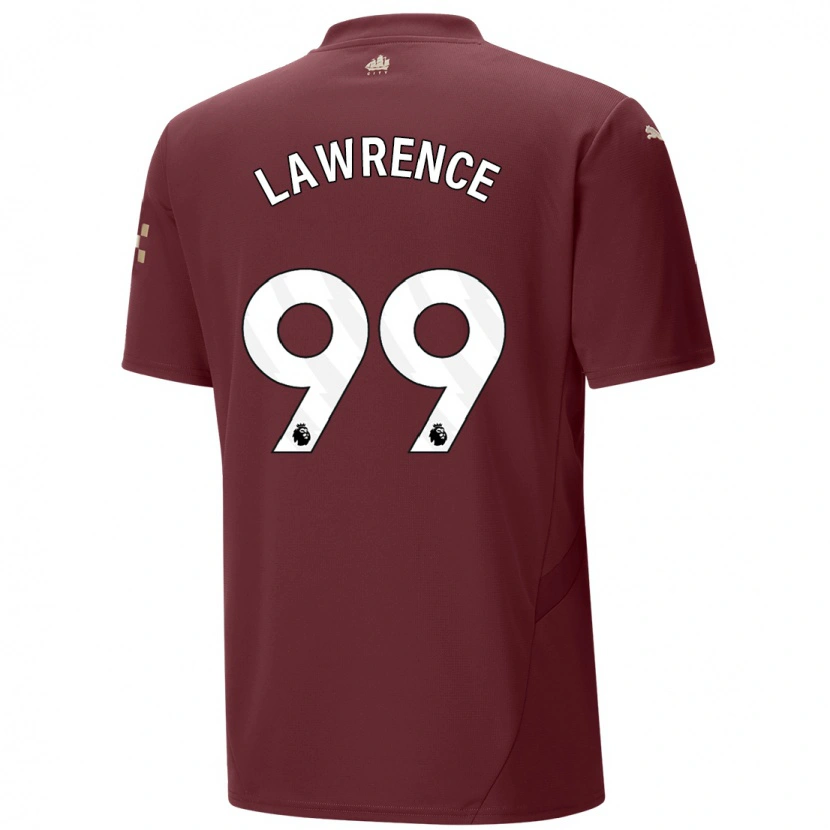 Danxen Dames Emilio Lawrence #99 Kastanjebruin Thuisshirt Derde Tenue 2024/25 T-Shirt