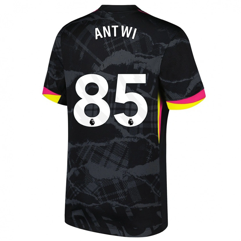 Danxen Dames Genesis Antwi #85 Zwartroze Thuisshirt Derde Tenue 2024/25 T-Shirt