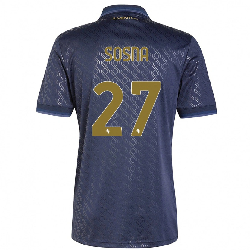 Danxen Dames Adam Sosna #27 Marineblauw Thuisshirt Derde Tenue 2024/25 T-Shirt