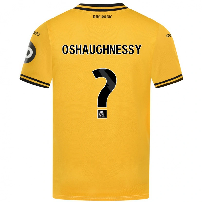 Danxen Kinderen Joe Oshaughnessy #0 Geel Thuisshirt Thuistenue 2024/25 T-Shirt