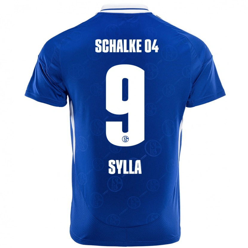 Danxen Kinderen Moussa Sylla #9 Koningsblauw Thuisshirt Thuistenue 2024/25 T-Shirt