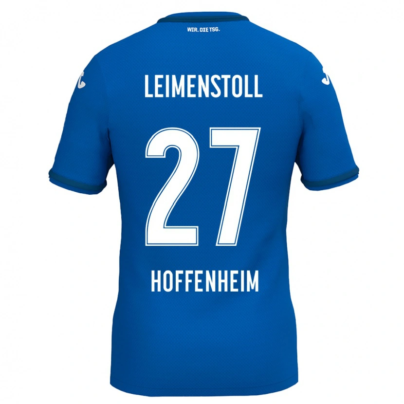 Danxen Kinderen Vanessa Leimenstoll #27 Koningsblauw Thuisshirt Thuistenue 2024/25 T-Shirt