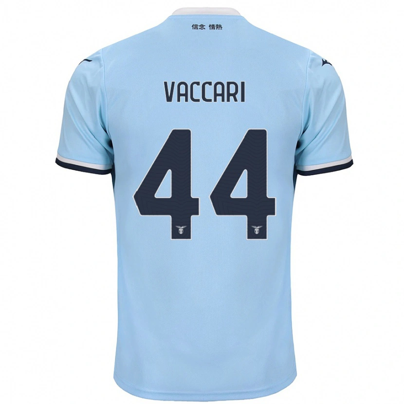 Danxen Kinderen Flavia Vaccari #44 Blauw Thuisshirt Thuistenue 2024/25 T-Shirt