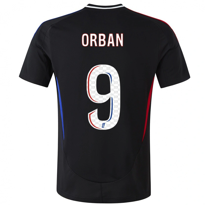 Danxen Kinderen Gift Orban #9 Zwart Uitshirt Uittenue 2024/25 T-Shirt