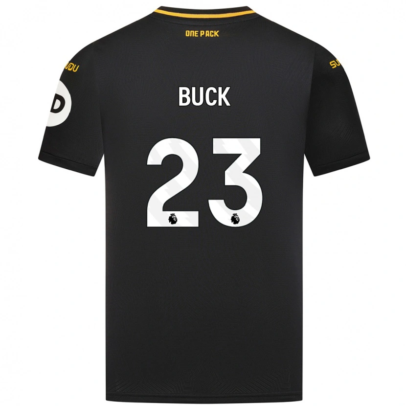Danxen Kinderen Alex Buck #23 Zwart Uitshirt Uittenue 2024/25 T-Shirt