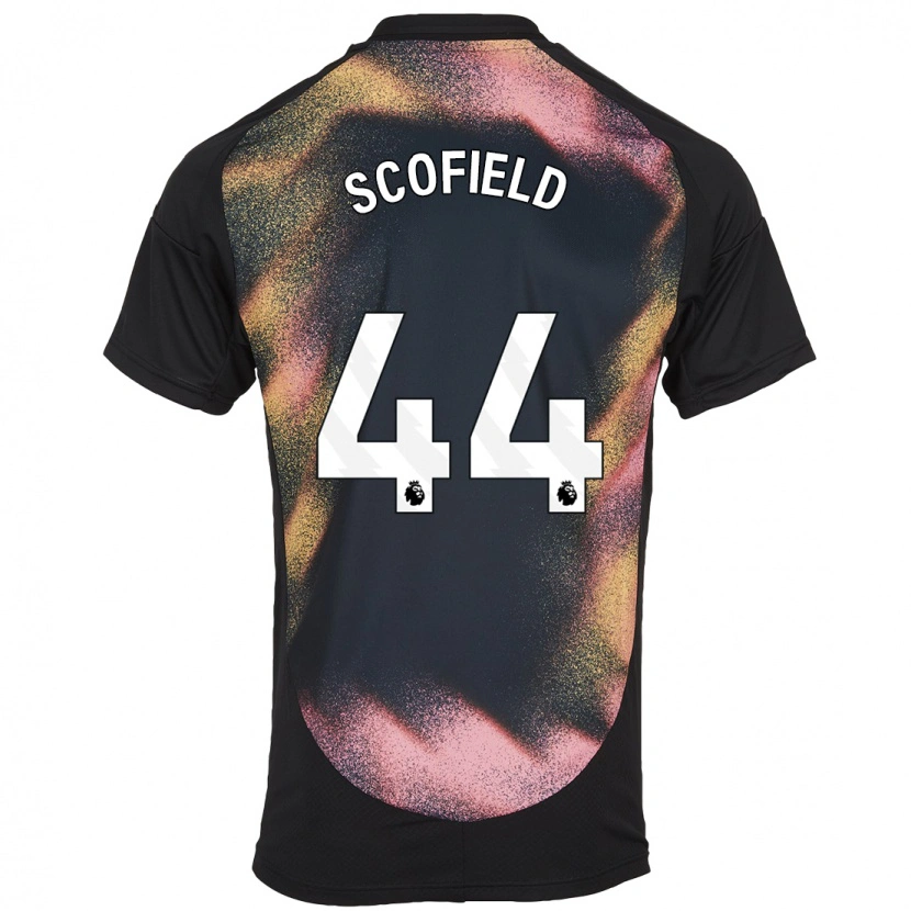 Danxen Kinderen Connie Scofield #44 Zwart Wit Uitshirt Uittenue 2024/25 T-Shirt