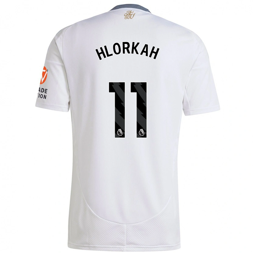 Danxen Kinderen Chantelle Boye-Hlorkah #11 Wit Uitshirt Uittenue 2024/25 T-Shirt