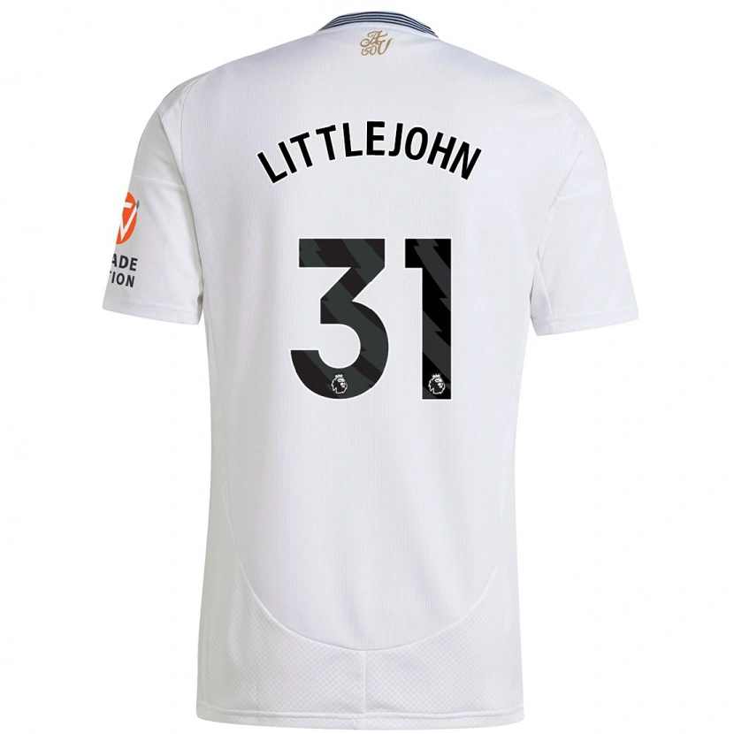 Danxen Kinderen Ruesha Littlejohn #31 Wit Uitshirt Uittenue 2024/25 T-Shirt