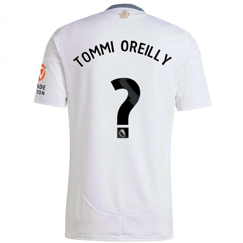 Danxen Kinderen Tommi Oreilly #0 Wit Uitshirt Uittenue 2024/25 T-Shirt