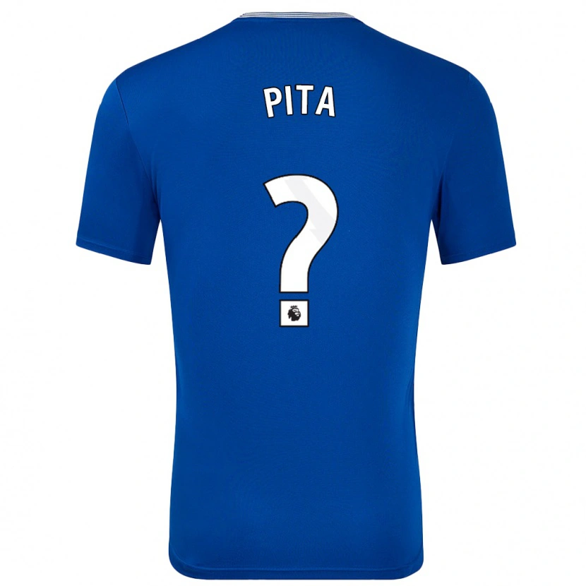 Danxen Heren Shea Pita #0 Blauw Met Thuisshirt Thuistenue 2024/25 T-Shirt