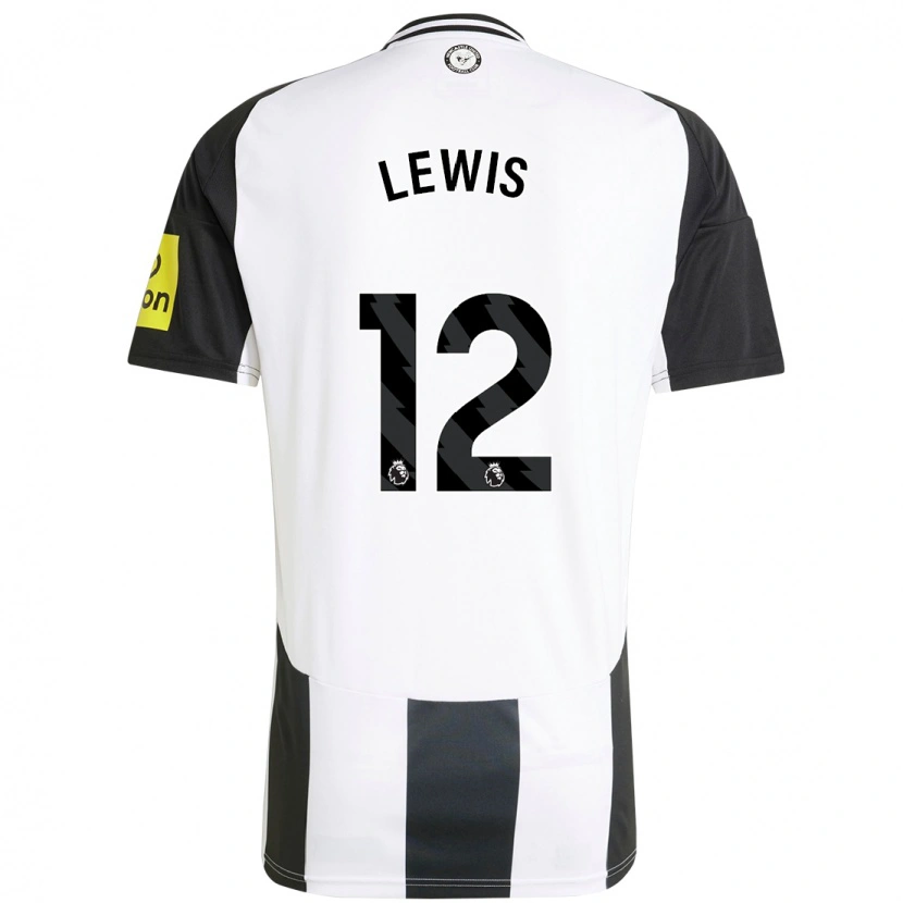 Danxen Heren Jamal Lewis #12 Wit Zwart Thuisshirt Thuistenue 2024/25 T-Shirt