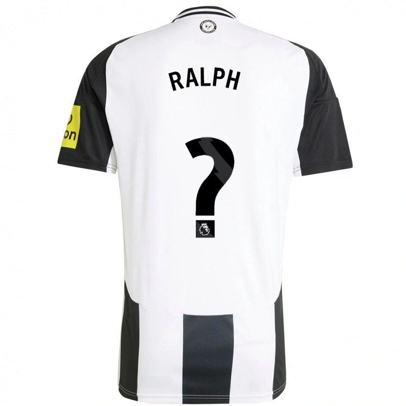 Danxen Heren Joe Ralph #0 Wit Zwart Thuisshirt Thuistenue 2024/25 T-Shirt