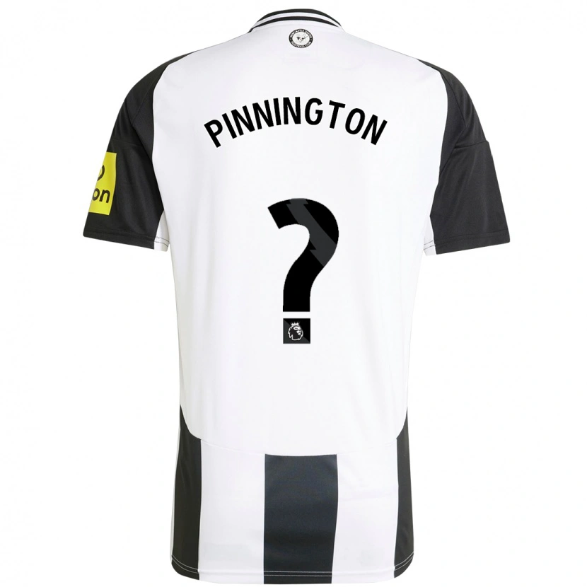 Danxen Heren Sam Pinnington #0 Wit Zwart Thuisshirt Thuistenue 2024/25 T-Shirt