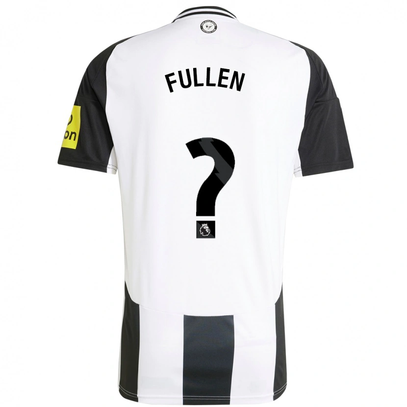 Danxen Heren Ethan Fullen #0 Wit Zwart Thuisshirt Thuistenue 2024/25 T-Shirt